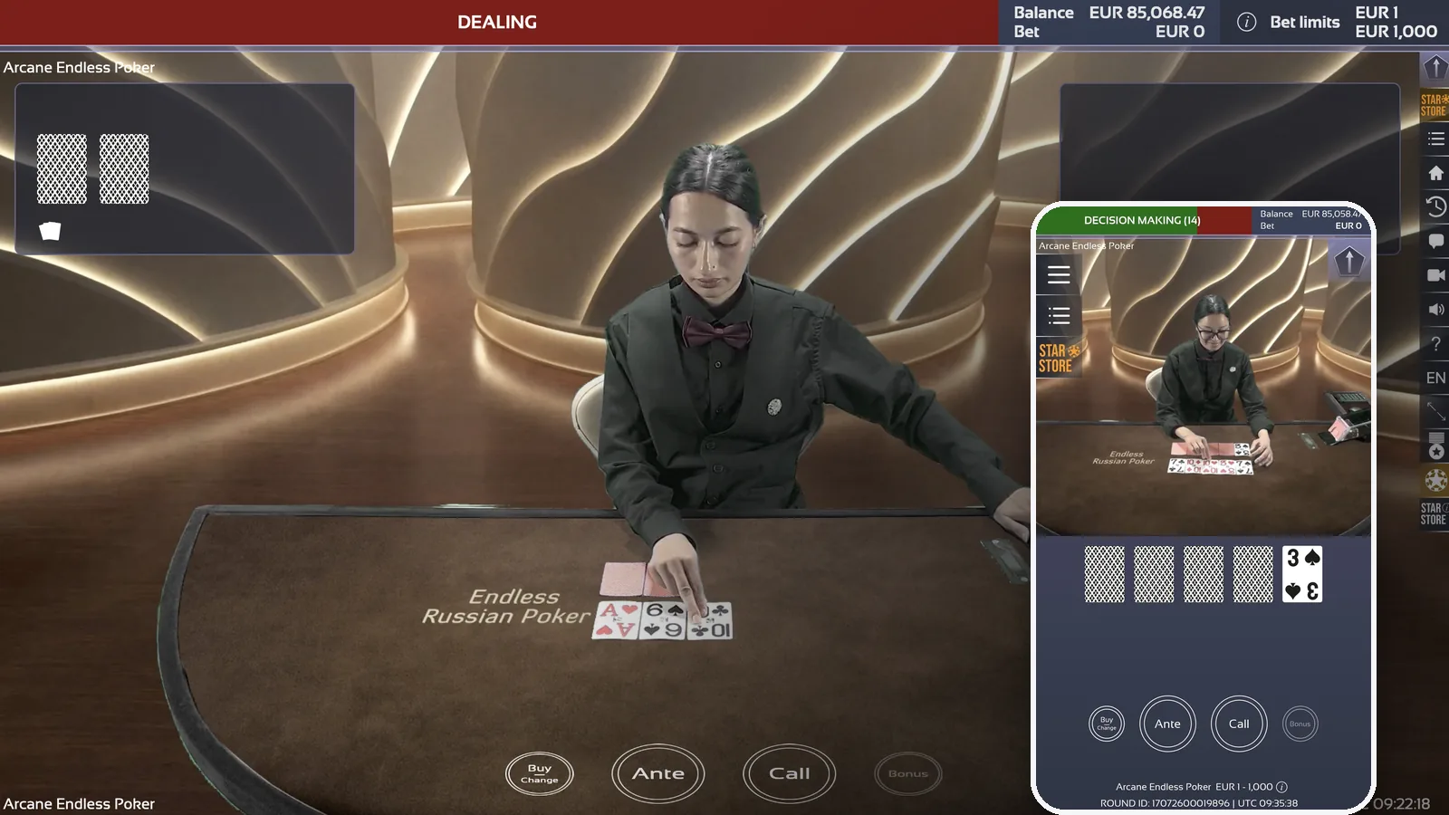 Endless Poker — Póker Ruso